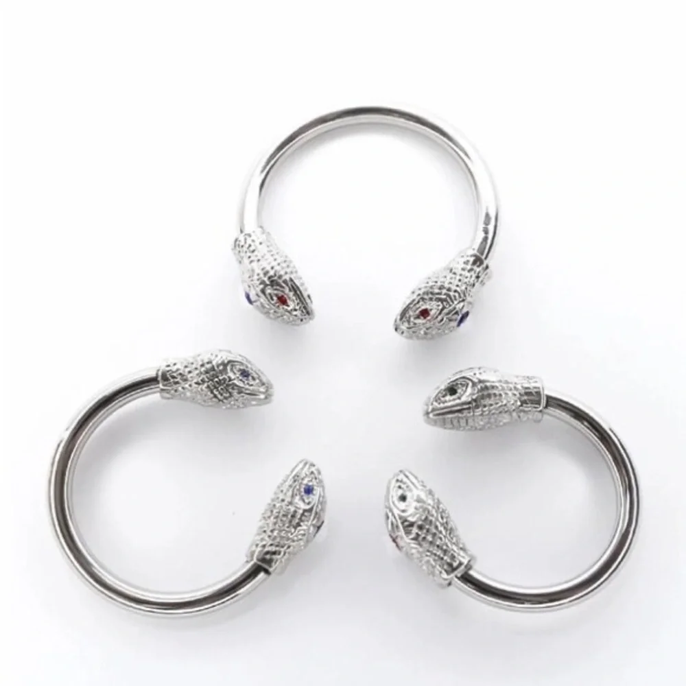 Men’s Stainless Steel Snake glans ring - Picture 4 of 7